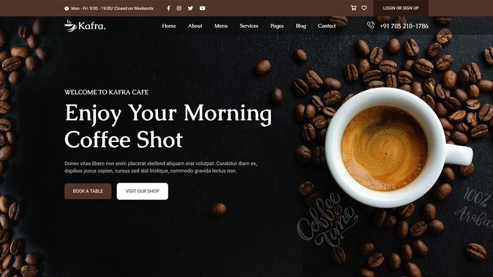 Café Website